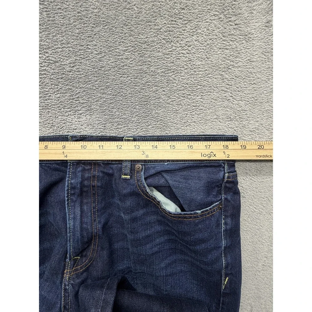 Lucky Brand 361 Vintage Straight Jeans Mens Measured 37x32‎ Blue Medium Wash